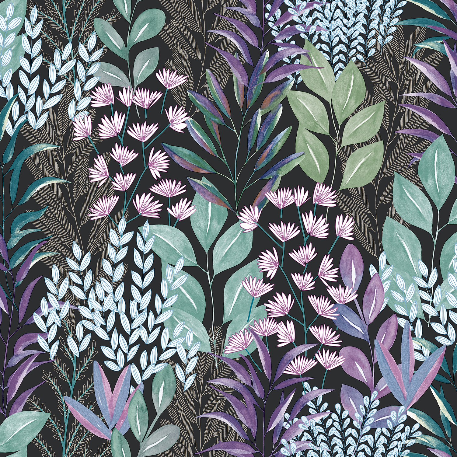 Dutch Wallcoverings Flora behang M86906