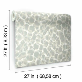 York Wallcoverings Ronald Redding Traveler behang Leopard Rosettes HO2163