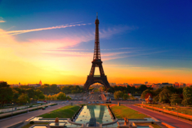 Papermoon Fotobehang Parijs Eiffeltoren
