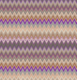 Hookedonwalls Missoni Home Zig Zag multicolore behang 10062