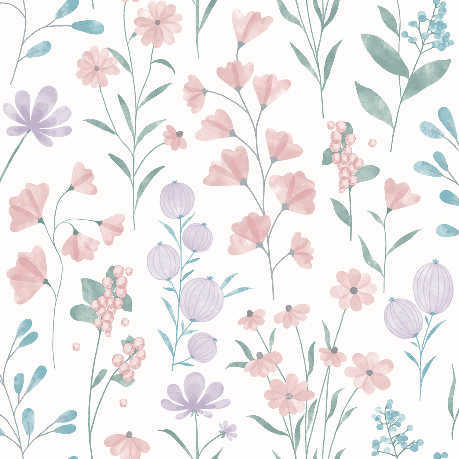Dutch Wallcoverings Flora behang M88306