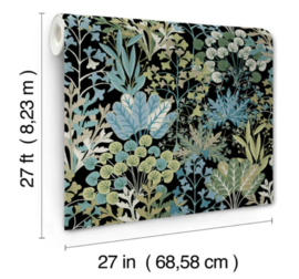 York Wallcoverings Blooms behang Forest Floor BL1811