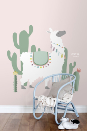 Esta Home Let's Play! PhotowallXL Alpaca 158926