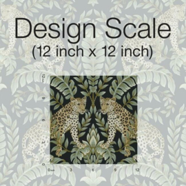 York Wallcoverings Ronald Redding 24 Karat behang Jungle Leopard KT 2205