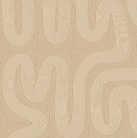 Arte Tali behang Sarana Cashew 60711