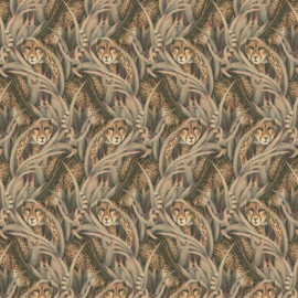 Cole & Son Ardmore Baobab behang Cheetah Prowl Slate 129/8044