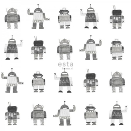 Esta Home Little Bandits Vintage Robots behang 138939