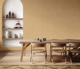 Dutch First Class Heritage Tales behang Artisan Weave Ochre 100005EH
