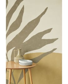 Eijffinger Twist Wallpower Silhouette Leaves Olive 318074
