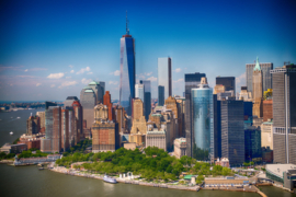 Papermoon Fotobehang De Skyline Van Lower Manhattan