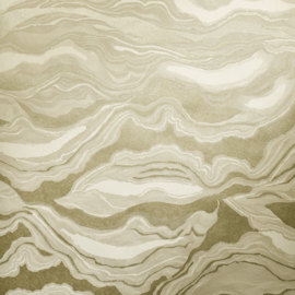Hohenberger Slow Living behang Reflection Sand Gold 30026