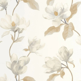 Casadeco Le Beau Jardin behang Brume De Magnolia Naturel BJAR 202541111