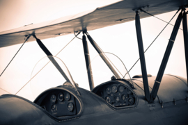 Papermoon Fotobehang Vintage Vliegtuig