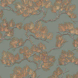 Dutch Wall Fabric behang Pine Tree WF121013
