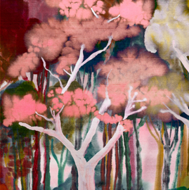 Arte Alaya behang Banyan Red Blossom 11530