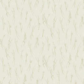 York Wallcoverings Modern Metals behang Sprigs Cream Gold MD7192