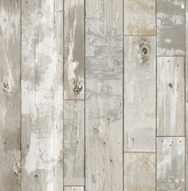 Dutch Restored Distressed Wood behang 24054