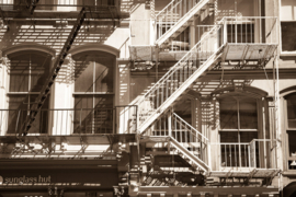 Papermoon Fotobehang SOHO New York Sepia