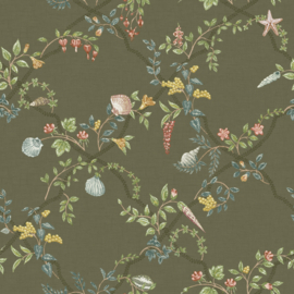 Dutch First Class Wanderlust behang Marina Green 92070