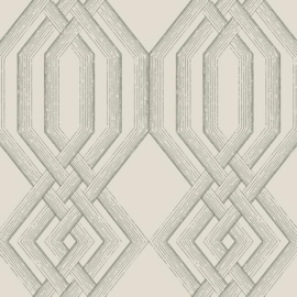 York Wallcoverings Handpainted Traditionals behang Etched Lattice TL1911