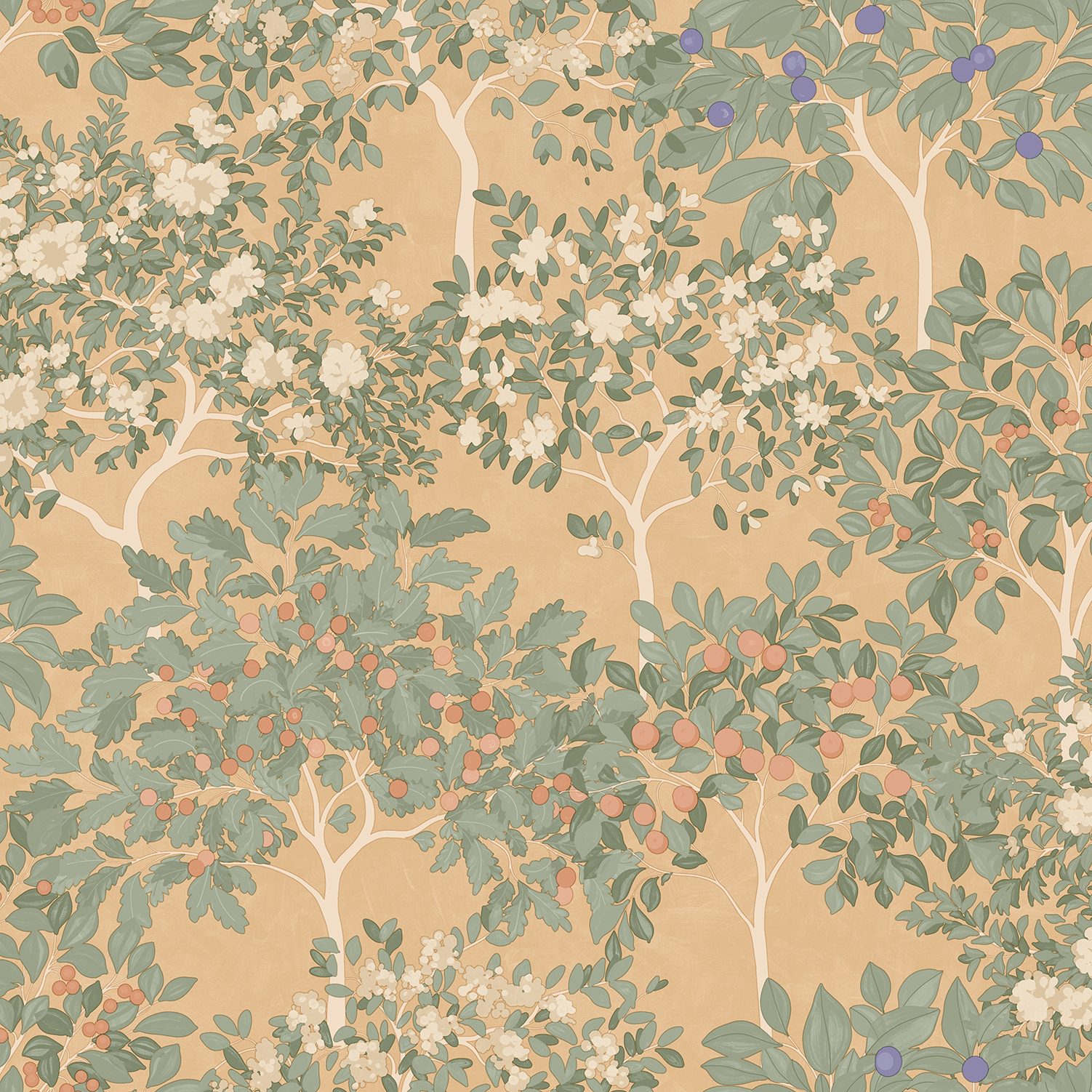 Dutch Wallcoverings Flora behang M87305