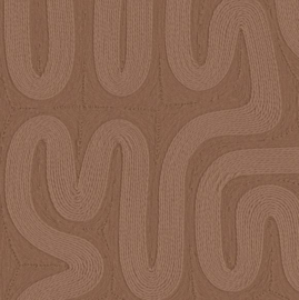 Arte Tali behang Sarana Mahogany 60702