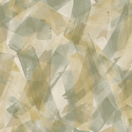 Dutch First Class Arabesque behang Artistry Green Beige 36322