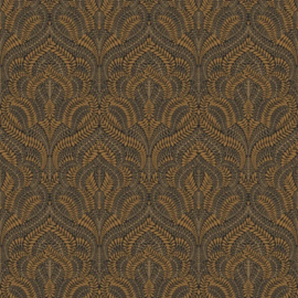 Casamance Isadora behang Felix Noir/Doré 75821324