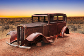 Papermoon Fotobehang Route 66 Oldtimers