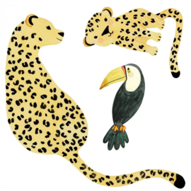 Casadeco Once Upon A Time 2 behang Wildlife OUTD 200882992