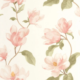 Casadeco Le Beau Jardin behang Brume De Magnolia Rose Blush BJAR 202544101