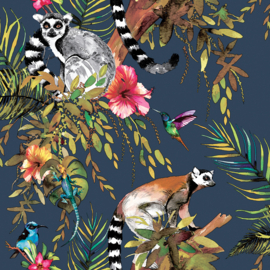 Dutch Wallcoverings Imaginarium II behang Lemur 12403