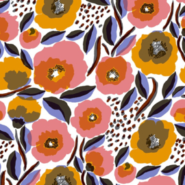 Hookedonwalls Marimekko behang Rosarium 25155