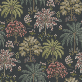 Dutch First Class Wanderlust behang Solana Navy 92031