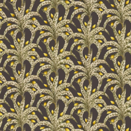 Cole & Son Ardmore Baobab behang Afrika Damask Onyx & Citrine 129/5019