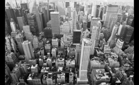 Papermoon Fotobehang Stadsgezicht Van Manhattan