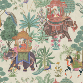Dutch First Class Heritage Tales behang Emperor's Garden Stone Multicoloured 100013EH