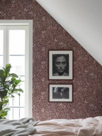 Boråstapeter Icons behang Nocturne Red 7268