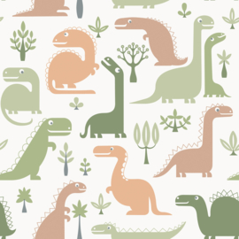 Dutch Wallcoverings Little Kids behang Dinosaur LL-10-12-8