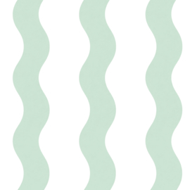 Studio Swaai - Minty Waves Behang | Mintgroen SW-85-MW01