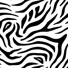 Plakplastic Zebra 45CM breed x 2M