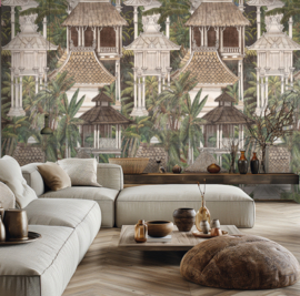 Living Walls Metropolitan Stories Hot Spots Wall Panel Tropical Pavilion 79015-1