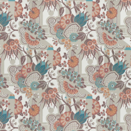 Hookedonwalls Young Traditionals behang Pineapple Garden 27821