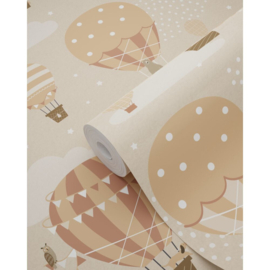 Esta Home Pom Pom Pie behang Luchtballonnen 139801