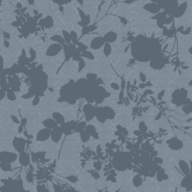 Cole & Son Vivienne Westwood behang Absence of Roses Moiré Pewter 130/3007