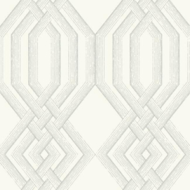 York Wallcoverings Handpainted Traditionals behang Etched Lattice TL1909