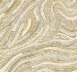 Masureel Rock digitaal behang Serpentine Beige DGROC2011-260