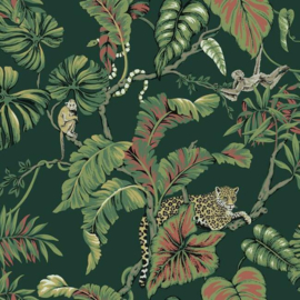 York Wallcoverings Ronald Redding Traveler behang Jungle Cat HO2146