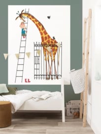 KEK Amsterdam Kids behangpaneel Giant Giraffe PA-024