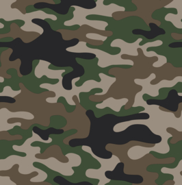 Noordwand Kids & Teens behang Camouflage G78552